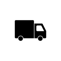 Truck icon vector for web, computer and mobile app