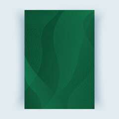 Cover with abstract lines. Cover layouts A4 format, vertical orientation. Abstract background, vector Eps10