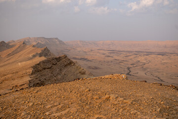 landscape in the desert