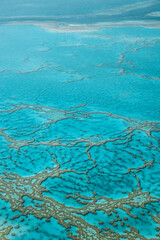 Fototapeta premium Aerial view of the Great Barrier Reef