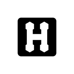 h logo 