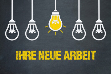 Ihre neue Arbeit