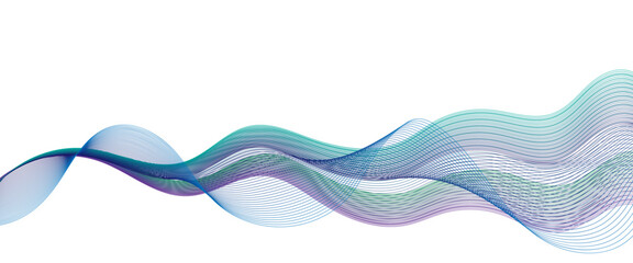 Abstract wave background