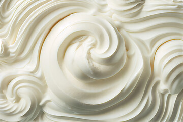 ice cream texture background. generative ai