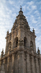 Fototapeta na wymiar Torre de la Carraca Santiago Compostela Catedral