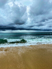 waves on the beach