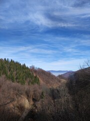 Fototapeta premium clouds over the mountains