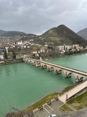 Fototapeta na wymiar Drina bridge