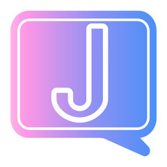 letter j icon