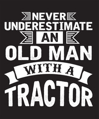 Fototapeta na wymiar Farmer t shirt design with Tractor, farmer t shirts, Farmer t shirt vector, farmer typography t shirt design