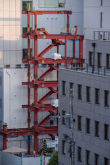 港区赤坂4丁目の鉄骨構造建築ビル