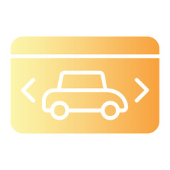 Obraz premium car icon