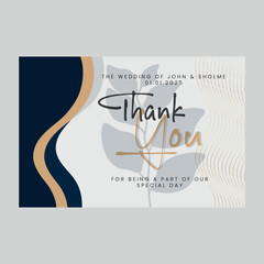 Thank You for Your Order Card Layout