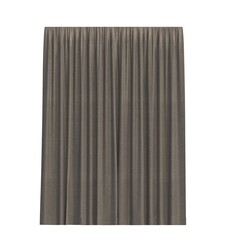 curtain isolated on white background, 3D illustration, cg render
