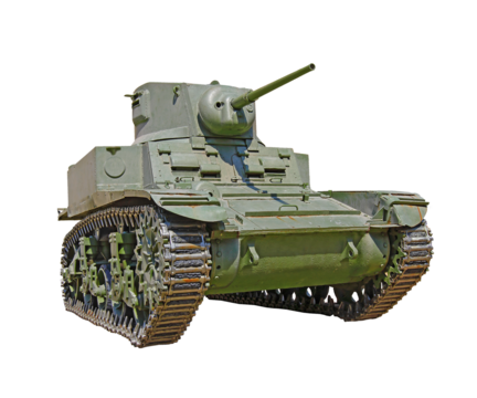 American Light Tank WWII, Stuart M3A1