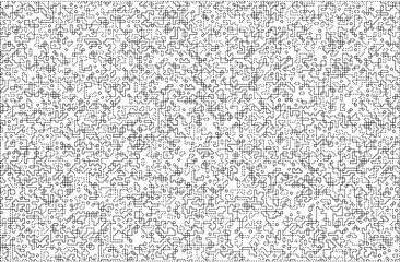 
Stylish texture with figures from lines and dashes .Abstract geometric black and white pattern for web page, textures, card, poster, fabric, textile.Different quadratic Shapes.