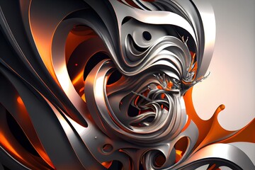 Colorful abstract painting background.  Art to print. Created with generative Ai technology.