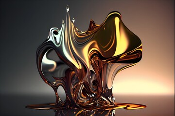 Colorful abstract painting background.  Art to print. Created with generative Ai technology.