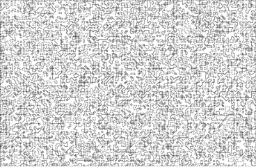 Stylish texture with figures from lines and dashes .Abstract geometric black and white pattern for web page, textures, card, poster, fabric, textile.Different quadratic Shapes.