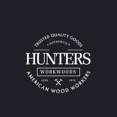 Vintage badges thsirt design