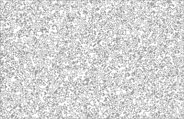 Stylish texture with figures from lines and dashes .Abstract geometric black and white pattern for web page, textures, card, poster, fabric, textile.