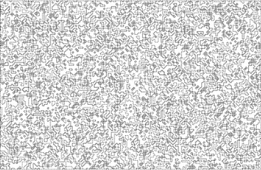 Stylish texture with figures from lines and dashes .Abstract geometric black and white pattern for web page, textures, card, poster, fabric, textile.