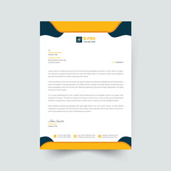 Minimal Corporate Letterhead Layout