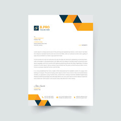 Minimal Corporate Letterhead Layout