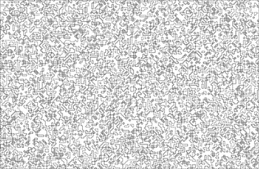 Stylish texture with figures from lines and dashes .Abstract geometric black and white pattern for web page, textures, card, poster, fabric, textile.