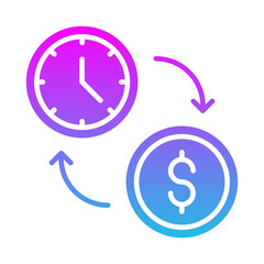 Time Is Money Icon