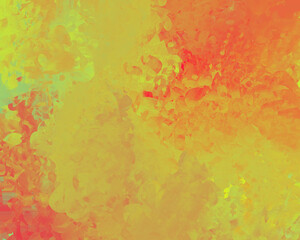 Grungy watercolor texture background pattern in pink yellow colors. 