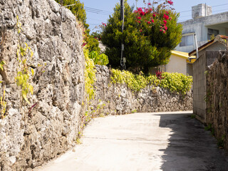 沖縄県南城市久髙島の風景