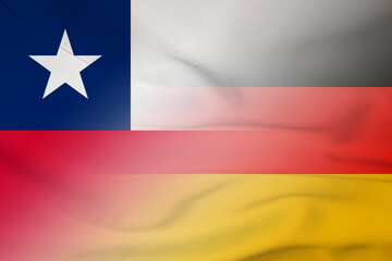 Chile and Germany national flag international negotiation DEU CHN