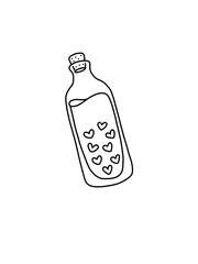 Bottle of Hearts