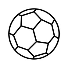 Obraz premium Simple Soccer Football