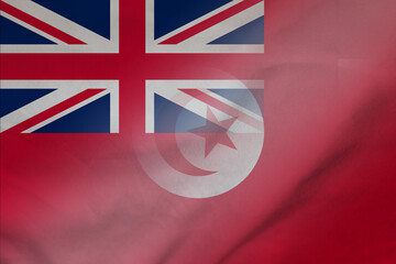 Bermuda and Tunisia political flag transborder relations TUN BMU
