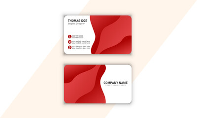 Creative modern business card vectors design template uncommon illustration graphic element Best Corporate services. - obrazy, fototapety, plakaty