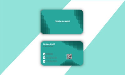 Creative High Quality visiting card design simple & smart expert design illustrations graphic elements. 
