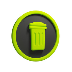 Bin 3d icon