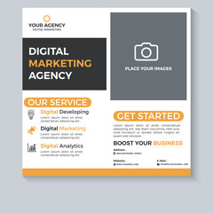 Corporate Business Social Media Banner Template Design