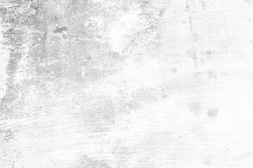 White Grunge Concrete Wall Texture for Background.