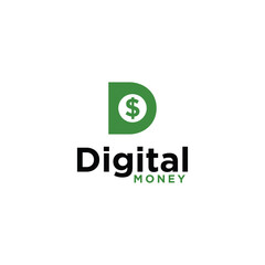 Digital Money Logo Symbols Templates