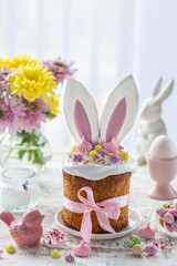 traditional easter cake kulich