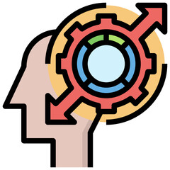 idea line icon,linear,outline,graphic,illustration