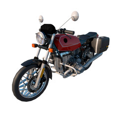 City urban motorcycle 1- Perspective view png