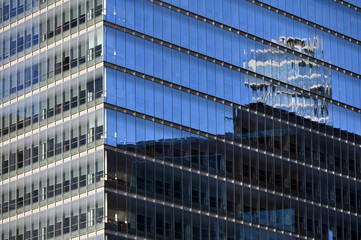 Office Buildings Reflecting - 580062783
