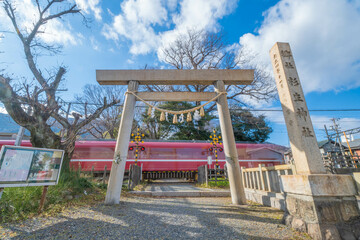 Fototapeta na wymiar 杉生神社