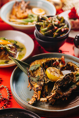 mussels with seafood