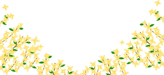 봄학기 일러스트
