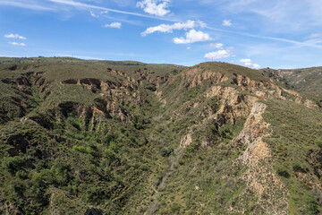 mountainous landscape in the south of Granada